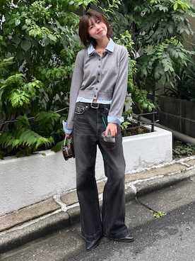 𝐑𝐈𝐎さん（骨格ストレート・レディース・163cm）の秋コーディネート