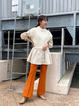 𝐑𝐈𝐎さん（レディース・163cm）の秋コーディネート