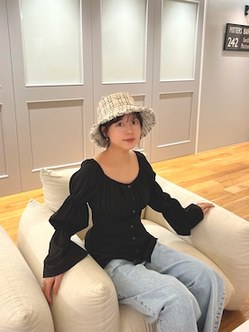 𝐑𝐈𝐎さん（レディース・163cm）の夏コーディネート