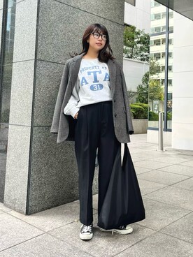 𝐑𝐈𝐎さん(レディース・163cm)の秋コーディネート