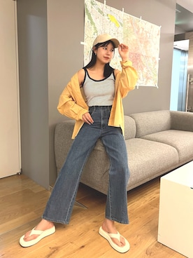 𝐑𝐈𝐎さん(レディース・163cm)の夏コーディネート