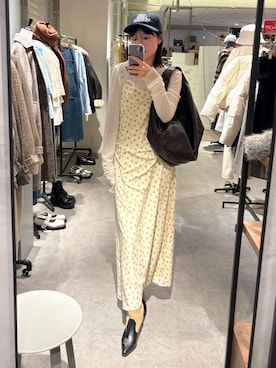 𝐑𝐈𝐎さん（レディース・163cm）の冬コーディネート