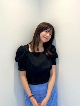 𝐑𝐈𝐎さん（レディース・163cm）の夏コーディネート