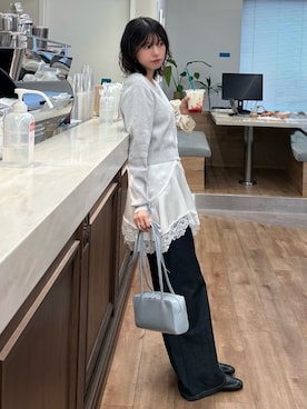 𝐑𝐈𝐎さん（レディース・163cm）の冬コーディネート