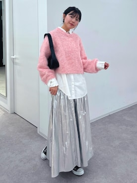 𝐑𝐈𝐎さん(レディース・163cm)の冬コーディネート