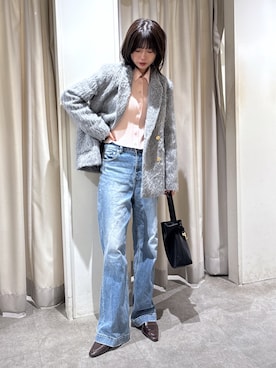 「FREE'S MART（フリーズマート）のアイテム」を使った、𝐑𝐈𝐎さん（レディース・163cm）の冬コーディネート