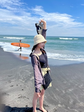 𝐑𝐈𝐎さん（レディース・163cm）の夏コーディネート