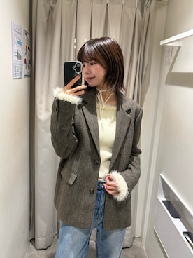 「FREE'S MART（フリーズマート）のアイテム」を使った、𝐑𝐈𝐎さん（レディース・163cm）の秋コーディネート