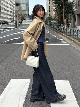 𝐑𝐈𝐎さん（レディース・163cm）の冬コーディネート