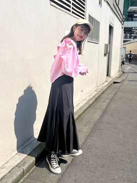 𝐑𝐈𝐎さん（レディース・163cm）の夏コーディネート