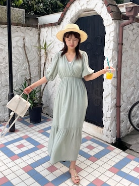 𝐑𝐈𝐎さん(レディース・163cm)の夏コーディネート