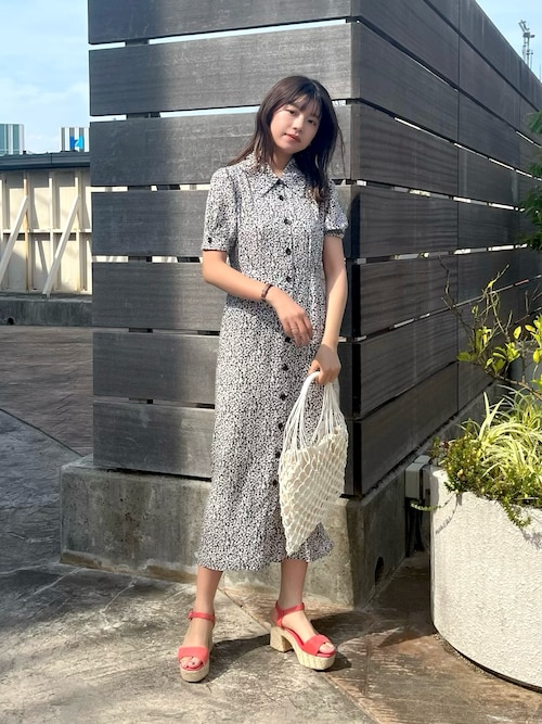 Free S Mart新宿ルミネエスト店 さんのワンピースを使ったコーディネート Zozotown