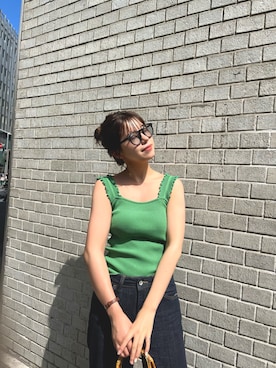 𝐑𝐈𝐎さん（レディース・163cm）の夏コーディネート