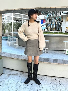 𝐑𝐈𝐎さん(レディース・163cm)の冬コーディネート