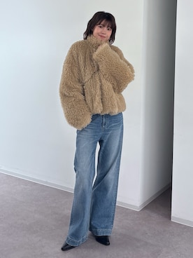 𝐑𝐈𝐎さん（骨格ストレート・レディース・163cm）の秋コーディネート