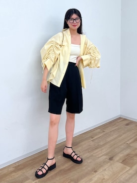 𝐑𝐈𝐎さん（レディース・163cm）の春コーディネート