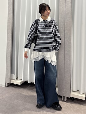 𝐑𝐈𝐎さん（レディース・163cm）の春コーディネート