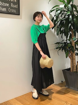 𝐑𝐈𝐎さん（レディース・163cm）の夏コーディネート