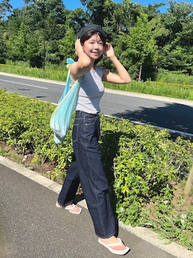 𝐑𝐈𝐎さん(レディース・163cm)の夏コーディネート