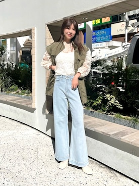 𝐑𝐈𝐎さん(レディース・163cm)の春コーディネート