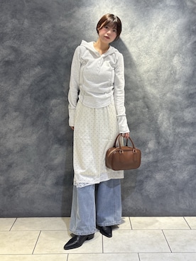 𝐑𝐈𝐎さん（レディース・163cm）の冬コーディネート