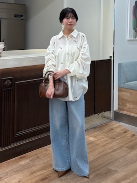 𝐑𝐈𝐎さん（レディース・163cm）の冬コーディネート