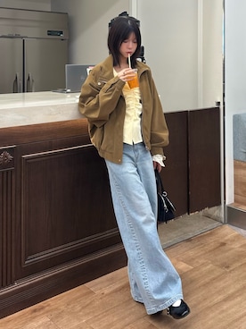 𝐑𝐈𝐎さん（レディース・163cm）の春コーディネート