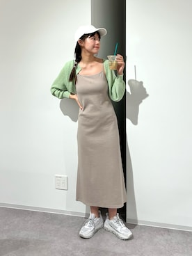 「AKIII CLASSIC（アキクラシック）のアイテム」を使った、𝐑𝐈𝐎さん（レディース・163cm）の春コーディネート