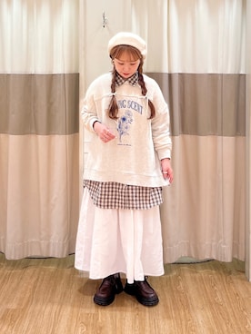 Misaki Makiさん（レディース・149cm）の春コーディネート