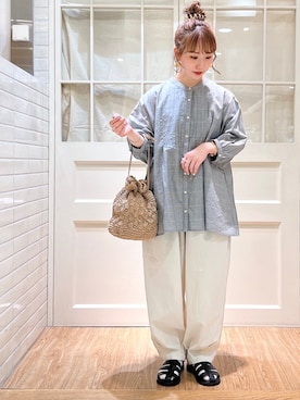 Misaki Makiさん（レディース・149cm）の春コーディネート