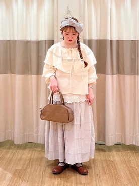 「スタッフコーデ」｜Misaki Makiさん（レディース・149cm）の春コーディネート