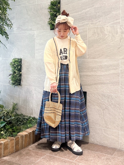 セール】ピグメントロゴTシャツ（Tシャツ/カットソー）｜Samansa