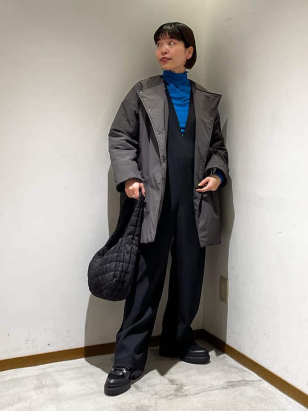 BEAUTY&YOUTH ナイロンパデッドジャケット ナイロン パデッド キルティング シャツ