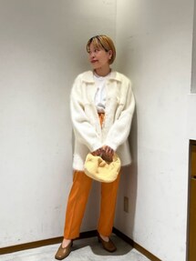 BEAUTY&amp;YOUTH モヘヤミックス CPOシャツニットカーディガン BEAUTY&YOUTH UNITED ARROWS（ビューティーアンドユースユナイテッド
