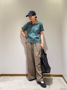 川添(kawazoe)さん(レディース・158cm)の夏コーディネート