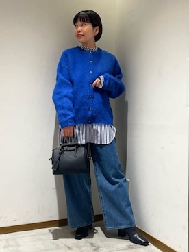 川添(kawazoe)さん(レディース・158cm)の冬コーディネート