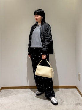 川添(kawazoe)さん(レディース・158cm)の春コーディネート