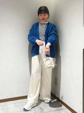 「TRICOTS JEAN MARC（トリコットジーンマルク）のアイテム」を使った、川添（kawazoe）さん（レディース・158cm）の秋コーディネート
