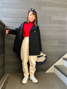 「アイテム（カチューシャ）」を使った、‎みんとさん（レディース・149cm）の春コーディネート