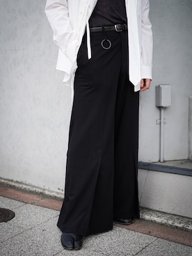 「MINUS（マイナス）のアイテム」を使った、Azuma Yuhoさん（メンズ・178cm）の春コーディネート