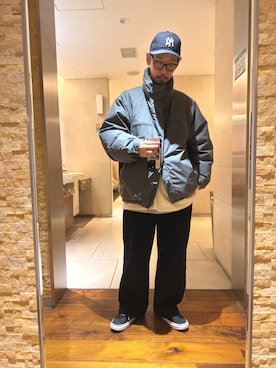 gummoooさん（メンズ・175cm）の冬コーディネート