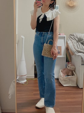 しーーーたさん（レディース・166cm）の夏コーディネート