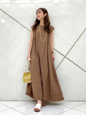 井上 裕美さん(レディース・158cm)の夏コーディネート