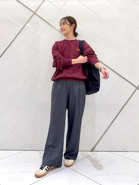 「アイテム（雑貨/ホビー）」を使った、井上　裕美さん（レディース・158cm）の秋コーディネート