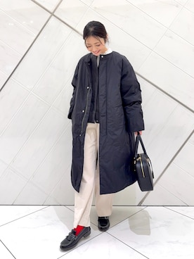 井上 裕美さん(レディース・158cm)の冬コーディネート