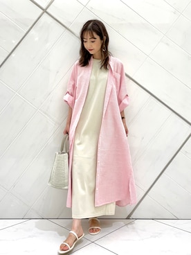 井上　裕美さん（レディース・158cm）の夏コーディネート