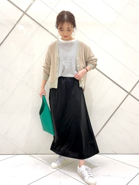 井上　裕美さん（レディース・158cm）の春コーディネート