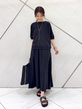 井上 裕美さん(レディース・158cm)の春コーディネート