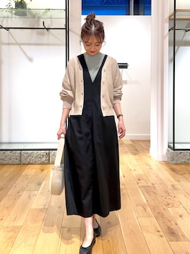 井上　裕美さん（レディース・158cm）の春コーディネート