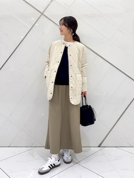 井上　裕美さん（レディース・159cm）の春コーディネート